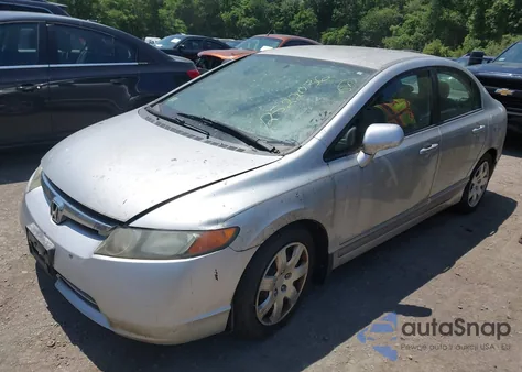 2007 Honda Civic Lx from USA, damaged, VIN 1HGFA16547L111399